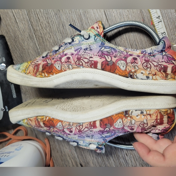 Bob's by Skechers Rainbow Dog Sneakers Women's Size 10 - Picture 4 of 7